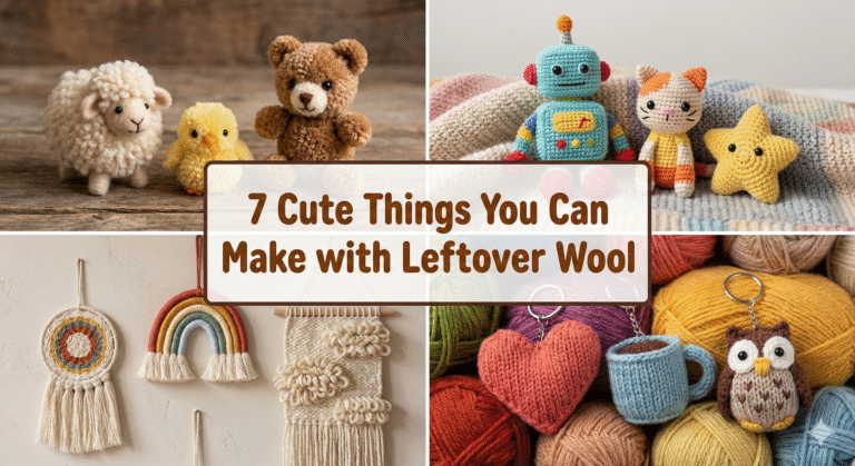 Read more about the article 7 Things To Make With Left Over Wool