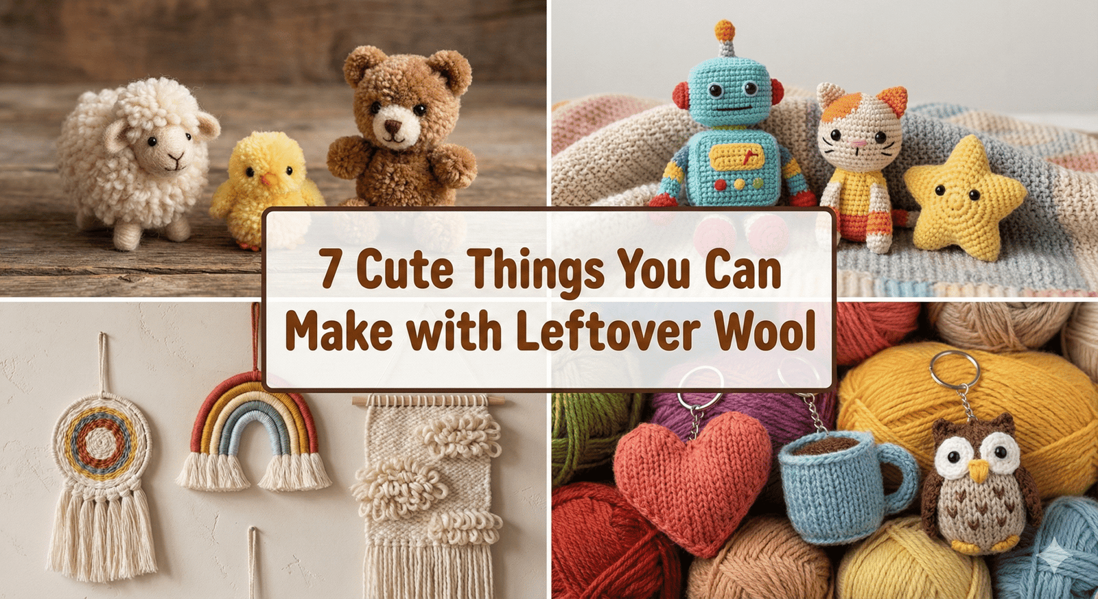 Read more about the article 7 Things To Make With Left Over Wool